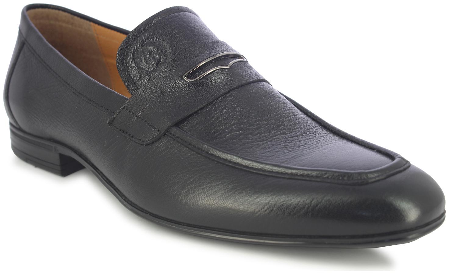 

Alberto Torresi Men Black Slip-On Formal Shoes - 67017