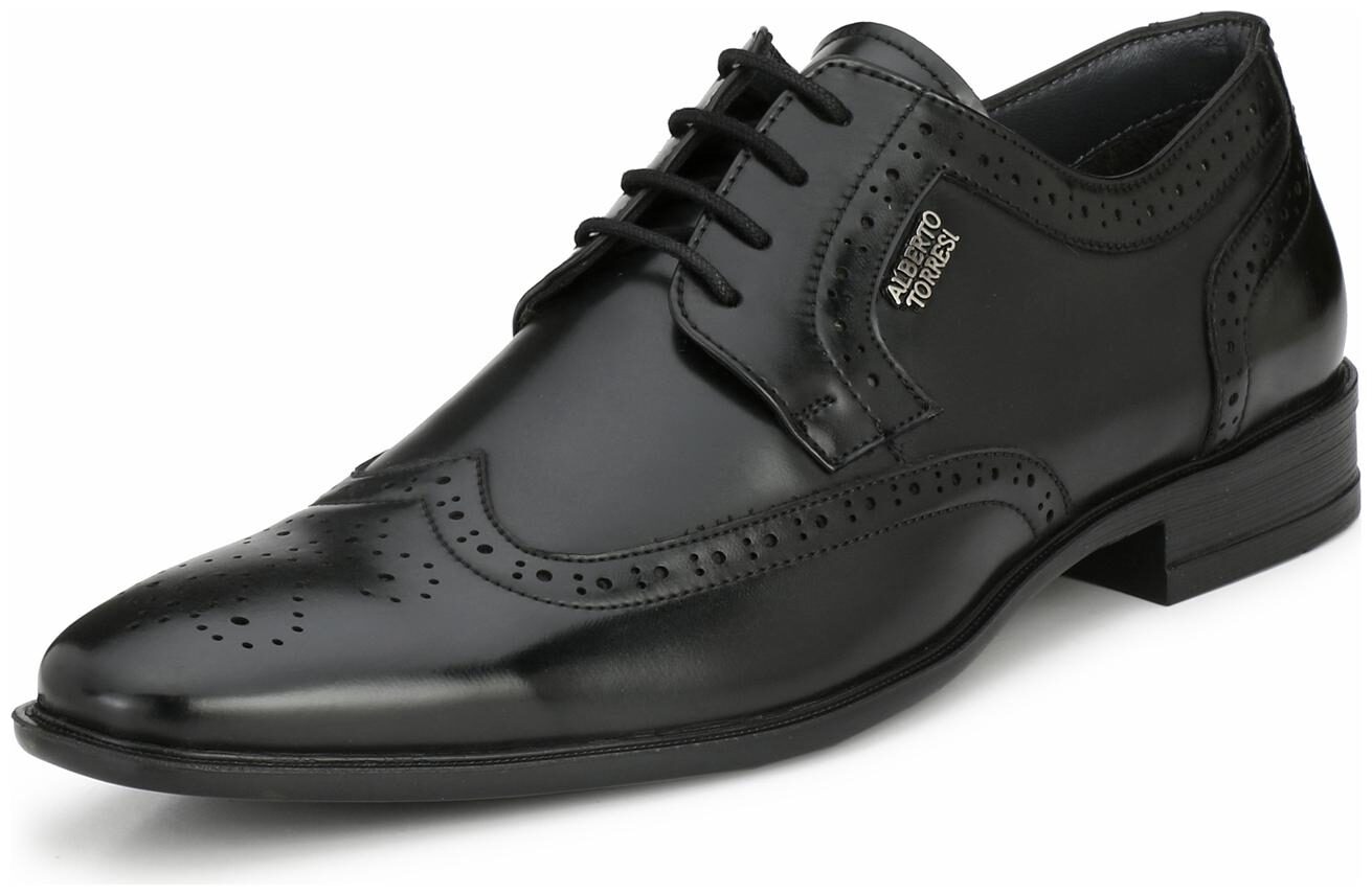 

Alberto Torresi Men Teresa Black Shoes