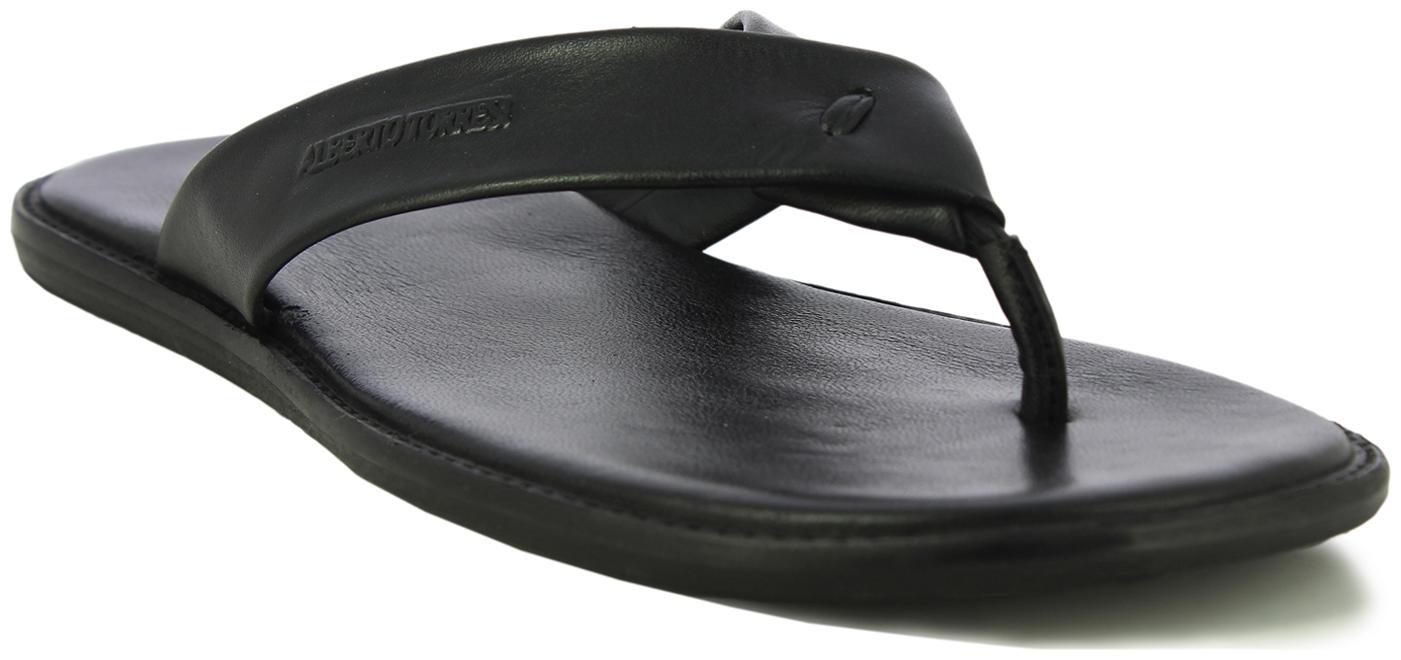 

Alberto Torresi Men Black Flip-Flops - 1 Pair
