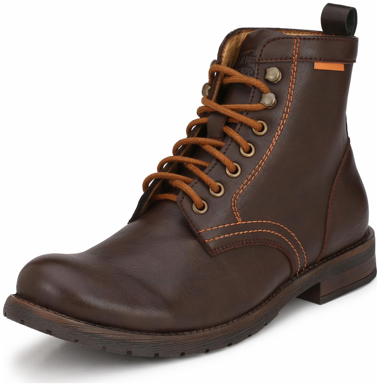 

Alberto Torresi Men Brown Ankle Boots - 61197