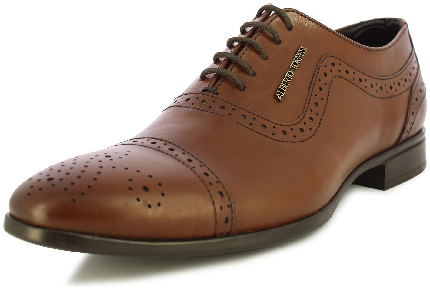 

Alberto Torresi Ginom Brown Formal Shoes