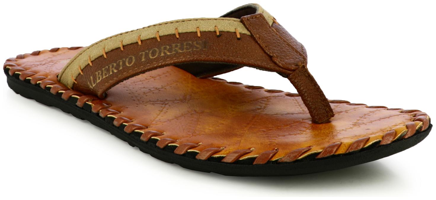 

Alberto Torresi Frank T-Strap Men s Slippers