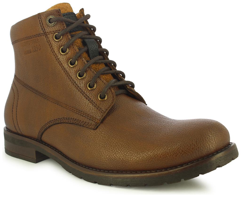 

Alberto Torresi Men Tan Ankle Boots - 66183 TAN BLACK RICHTAN - 66183
