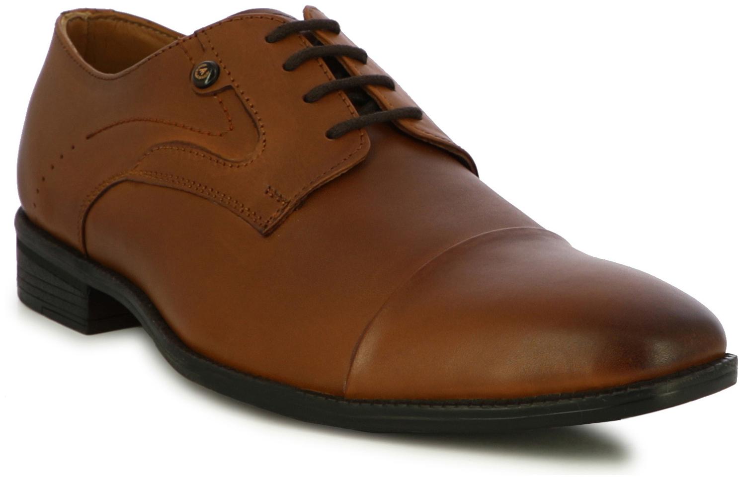 

Alberto Torresi Men Tan Derby Formal Shoes - 66916