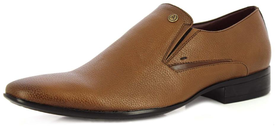 

Alberto Torresi Men Tan Slip-On Formal Shoes