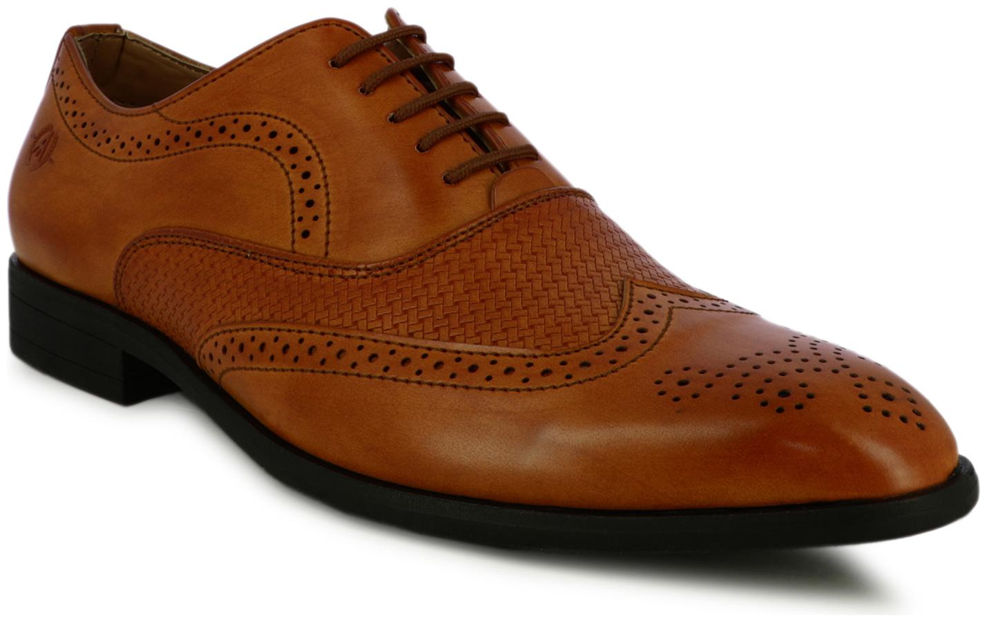 

Alberto Torresi Men Tan Brogues Formal Shoes - 50013