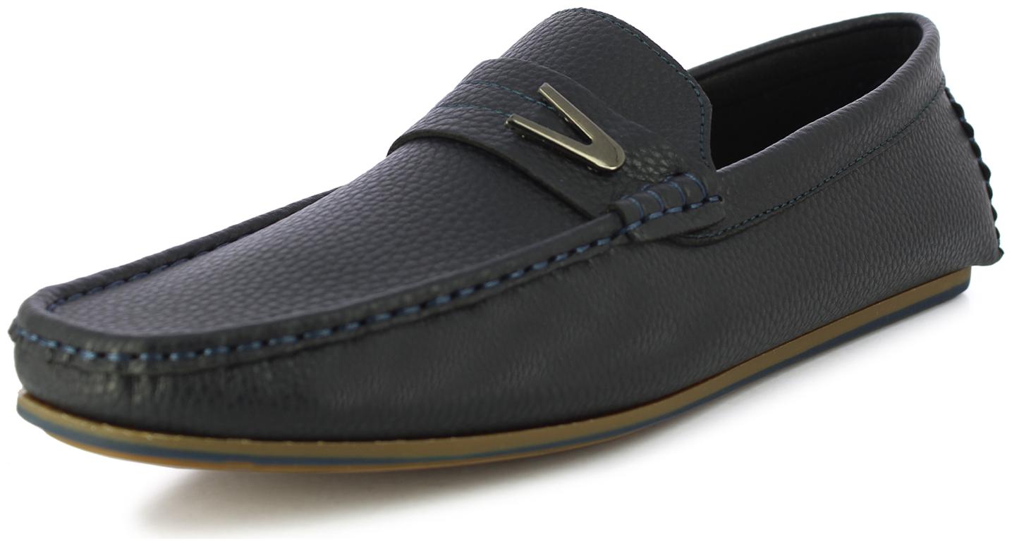 

Alberto Torresi Men Blue Loafers - 65653 BLUE - 65653
