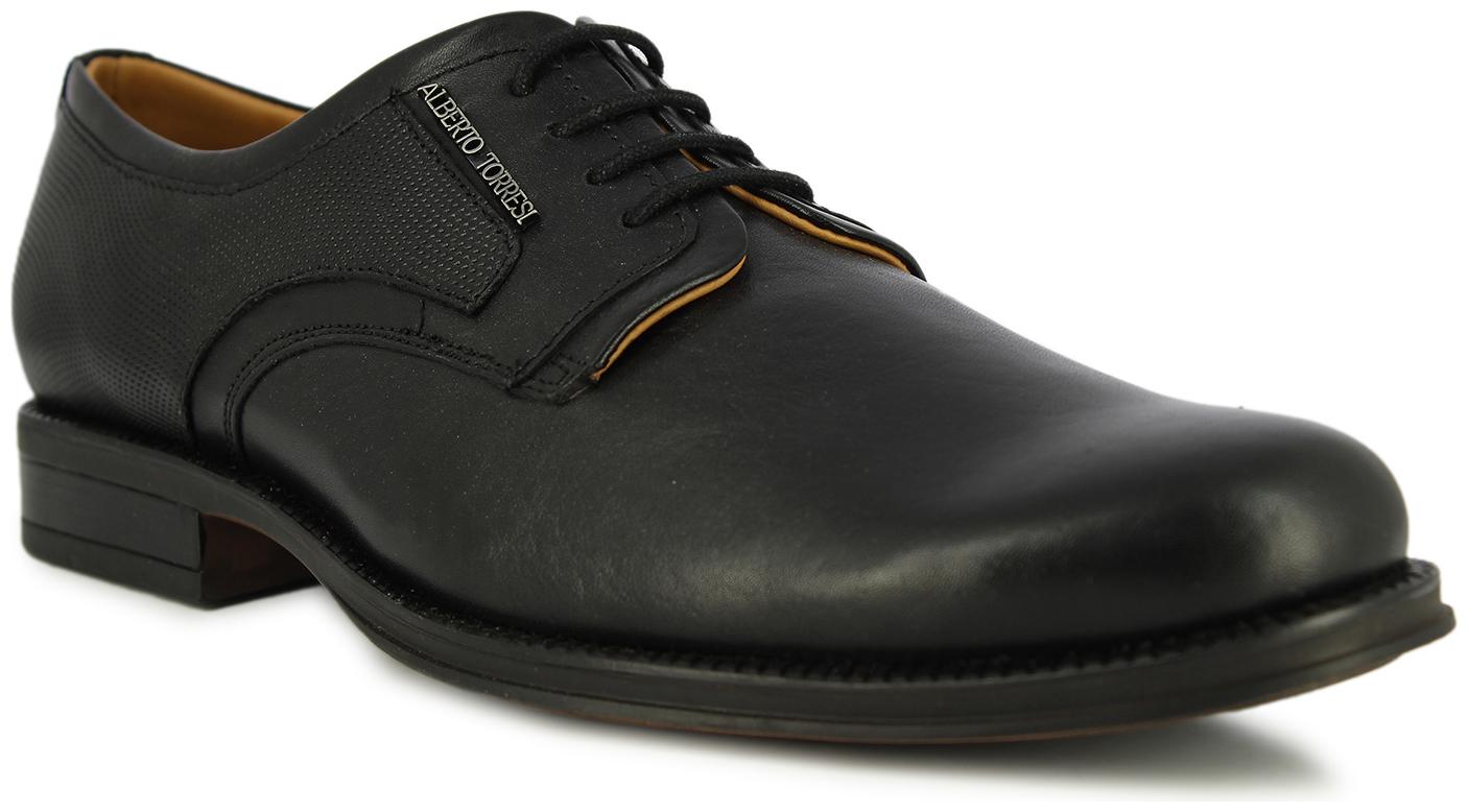 

Alberto Torresi Men Black Derby Formal Shoes - 64556