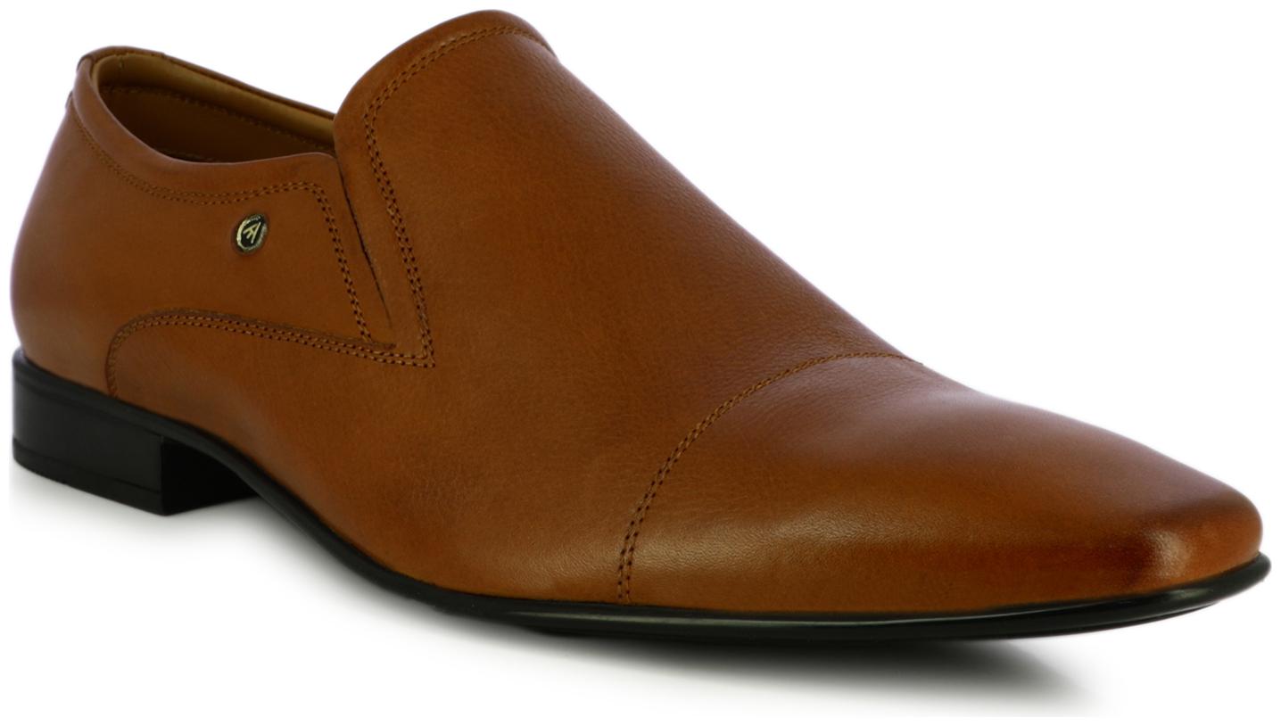 

Alberto Torresi Men Tan Slip-On Formal Shoes - 67704