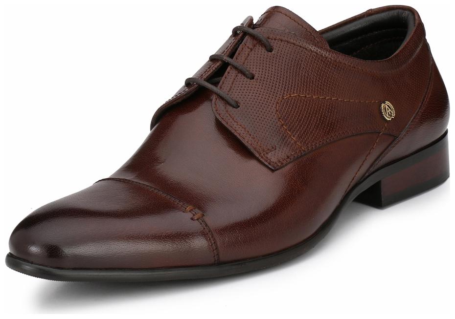 

Alberto Torresi Men Brown Derby Formal Shoes - 62235