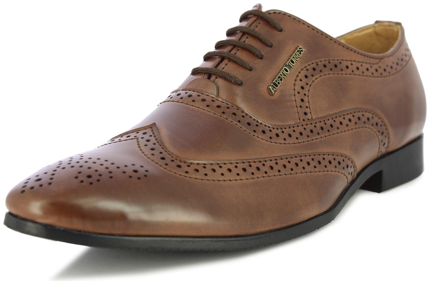 

Alberto Torresi Men s Memphis brown formal shoes