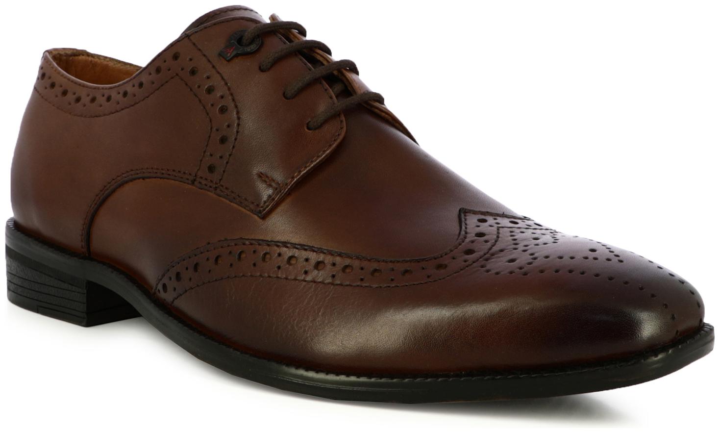 

Alberto Torresi Men Tan Brogues Formal Shoes - 66914