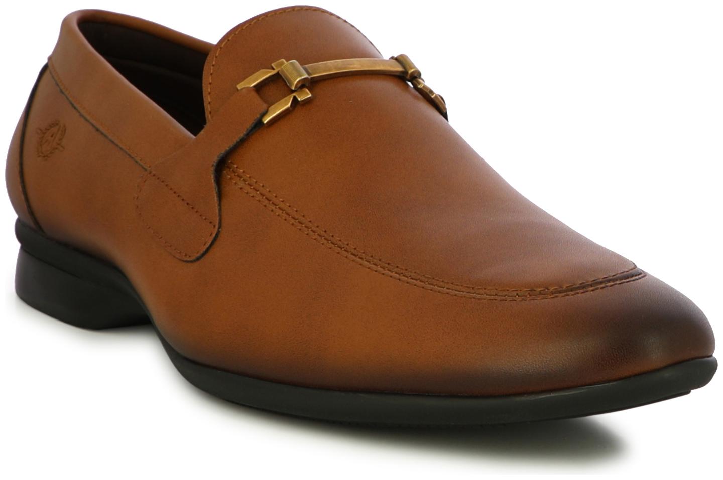 

Alberto Torresi Men Tan Slip-On Formal Shoes - 67139