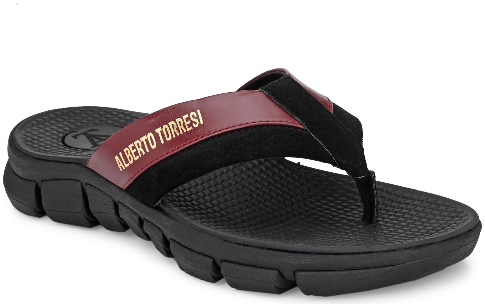 

Alberto Torresi Dave Men s Bordo Slippers