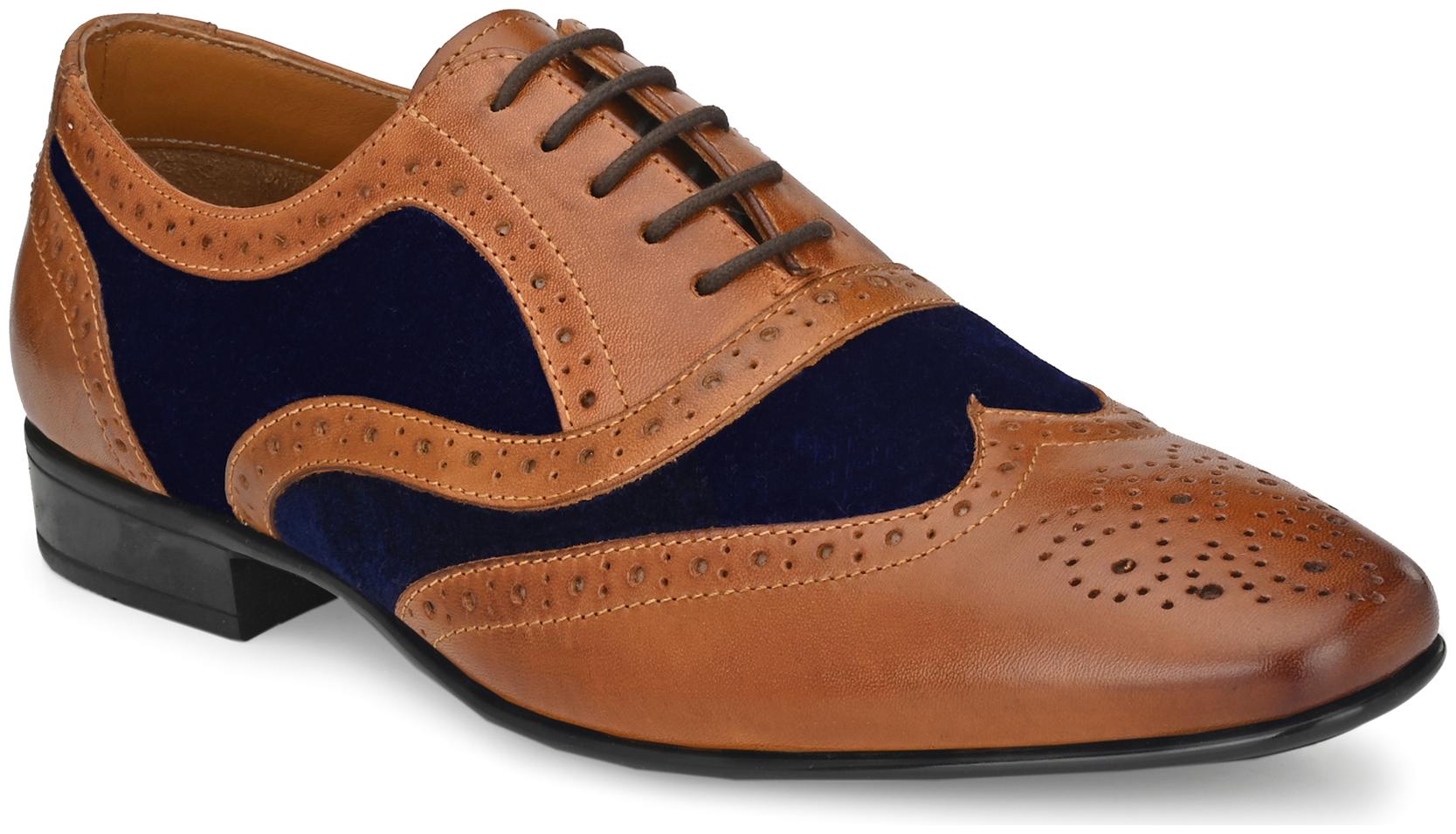 

Alberto Torresi Men Tan Brogues Formal Shoes - 67775