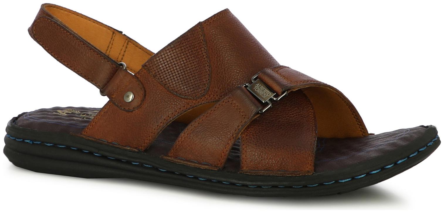 

Alberto Torresi Men Tan Sandals