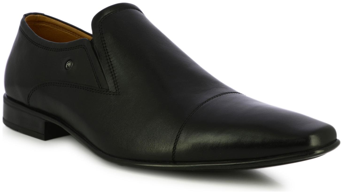 

Alberto Torresi Men Black Slip-On Formal Shoes - 67704