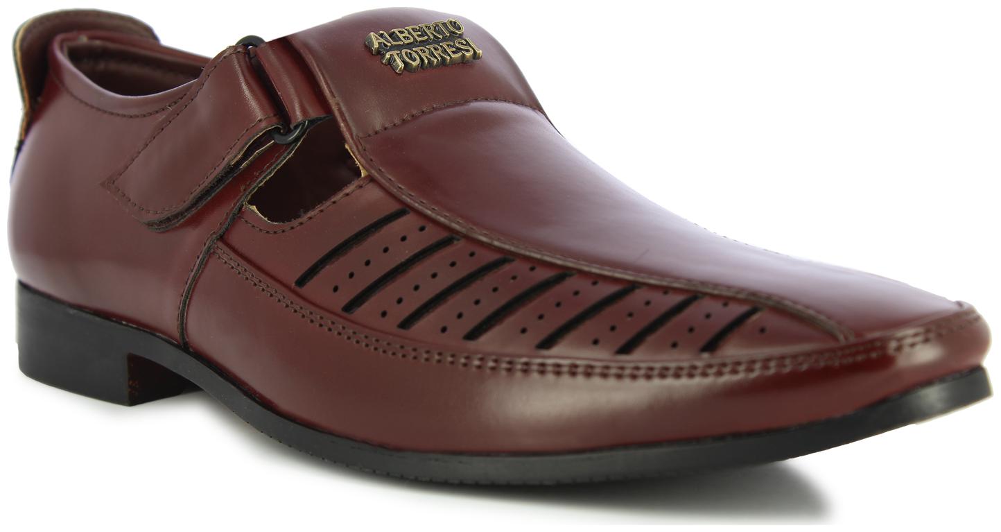 

Alberto Torresi Men Brown Sandals