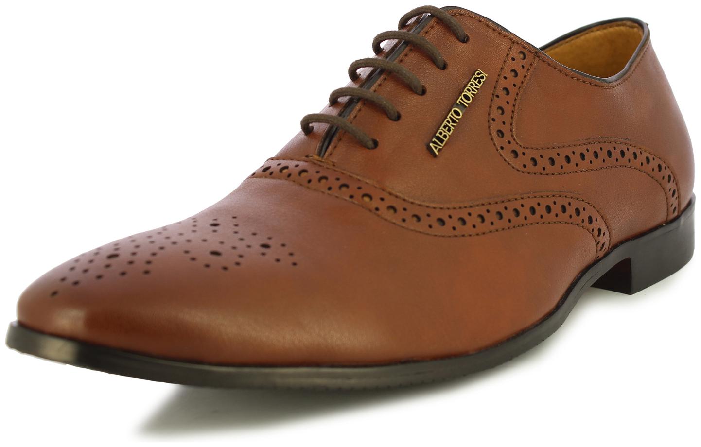 

Alberto Torresi Men s Marin Tan Lace-ups