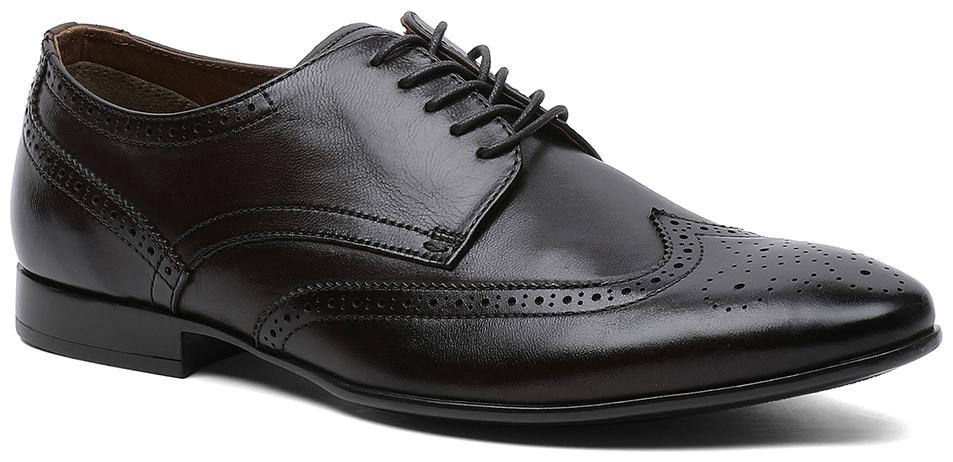 

Aldo Black Leather Derby Formal Shoes For Men