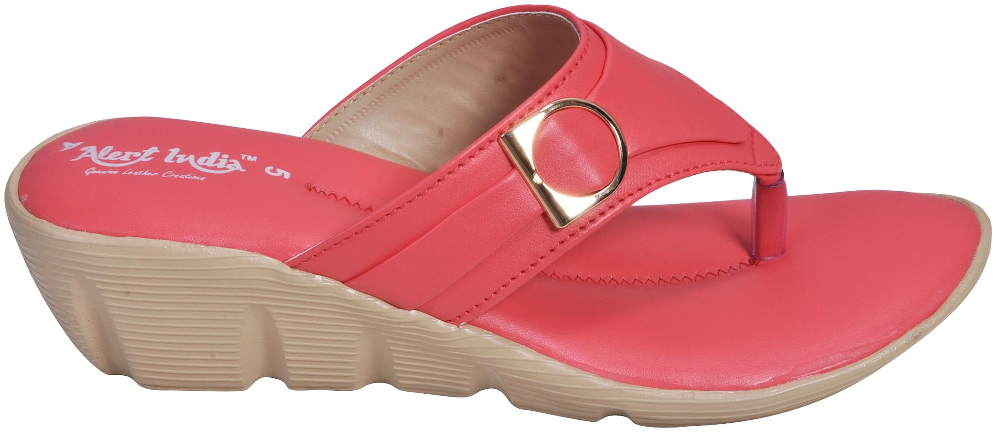 

Alert India Footwear Women Pink Sandals