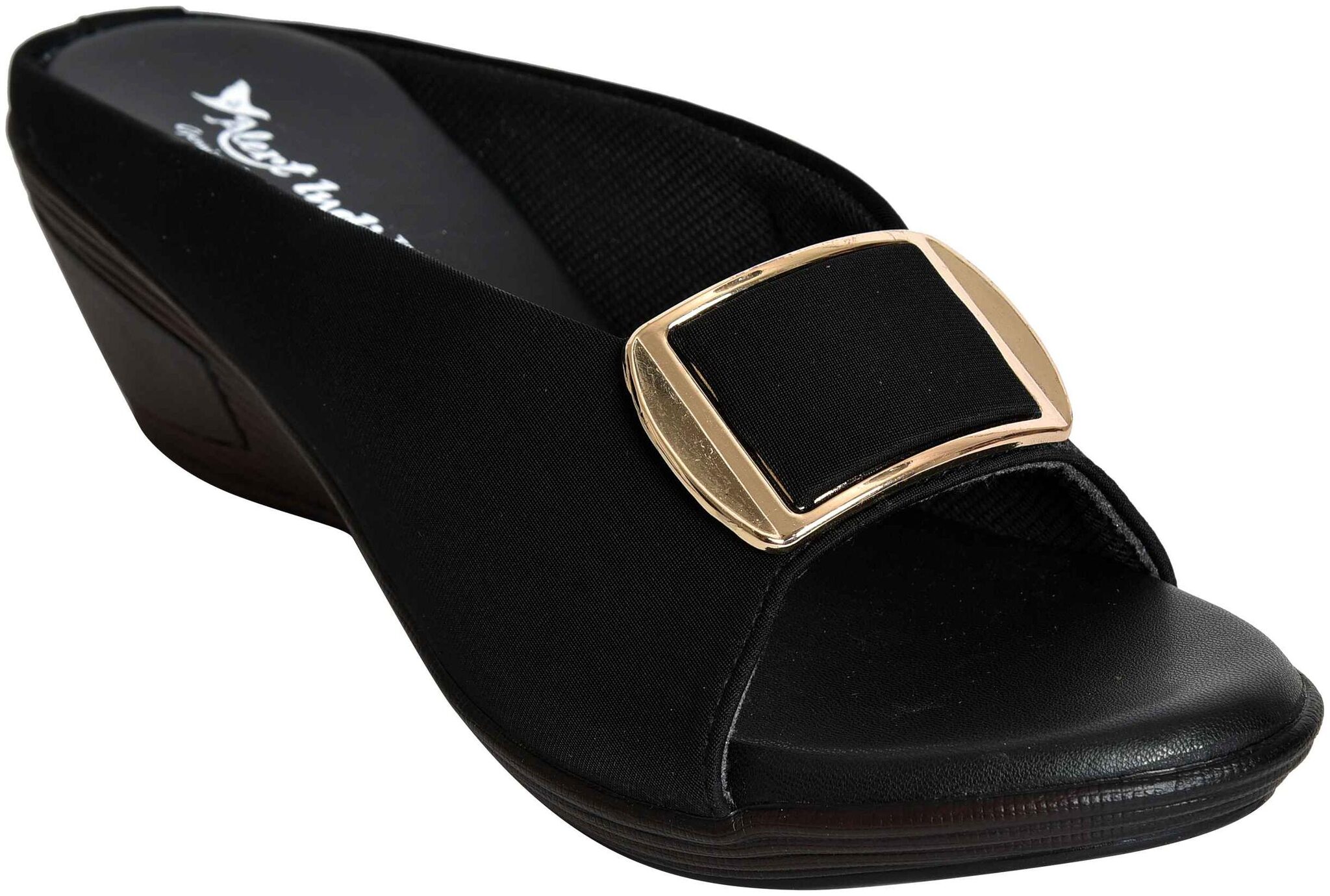

ALERT INDIA FOOTWEAR Synthetic Made PVC Sole N A Flat Sandal For Women-Maroon