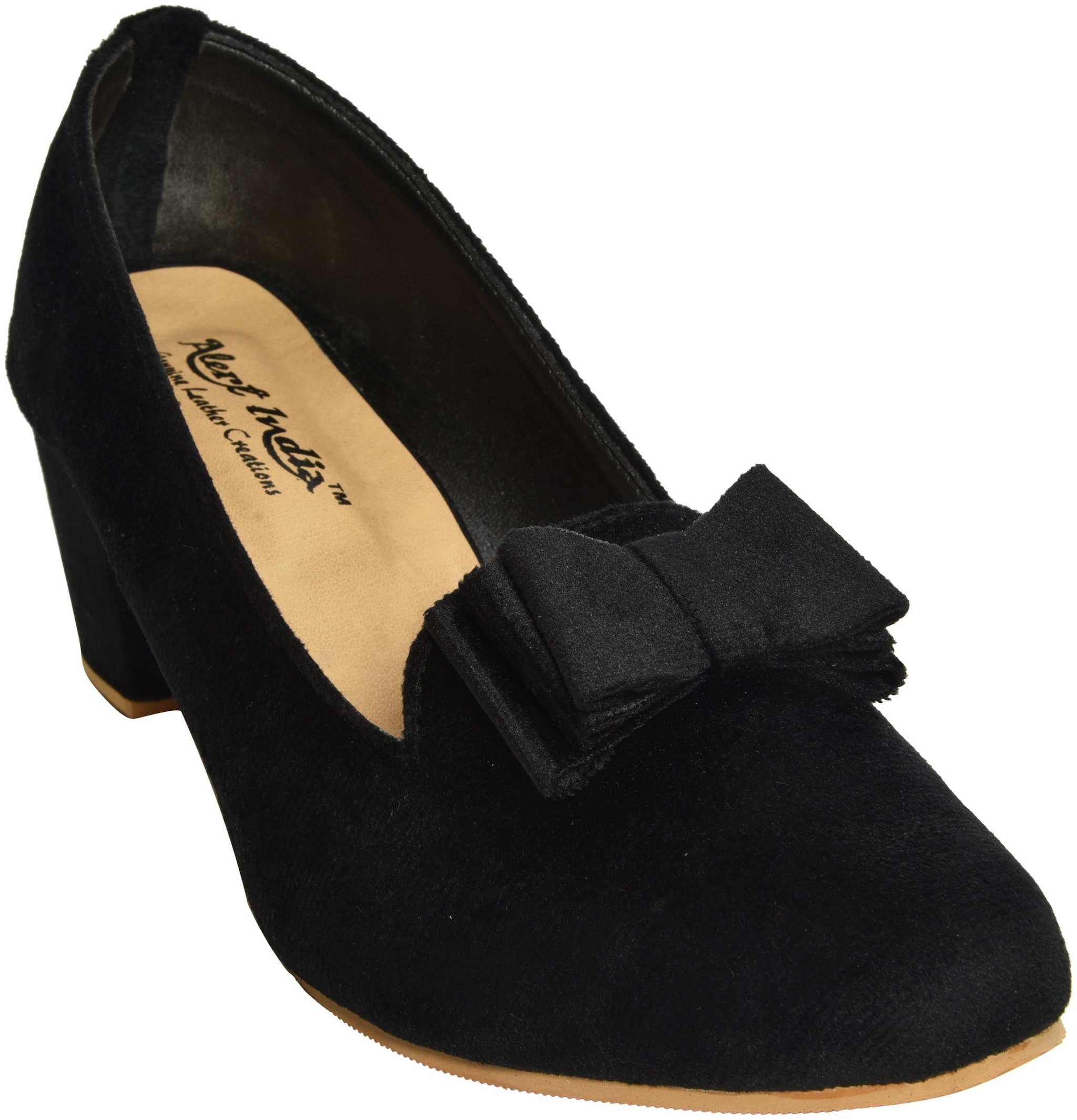 

Alert India Footwear Women Black Heeled Bellies