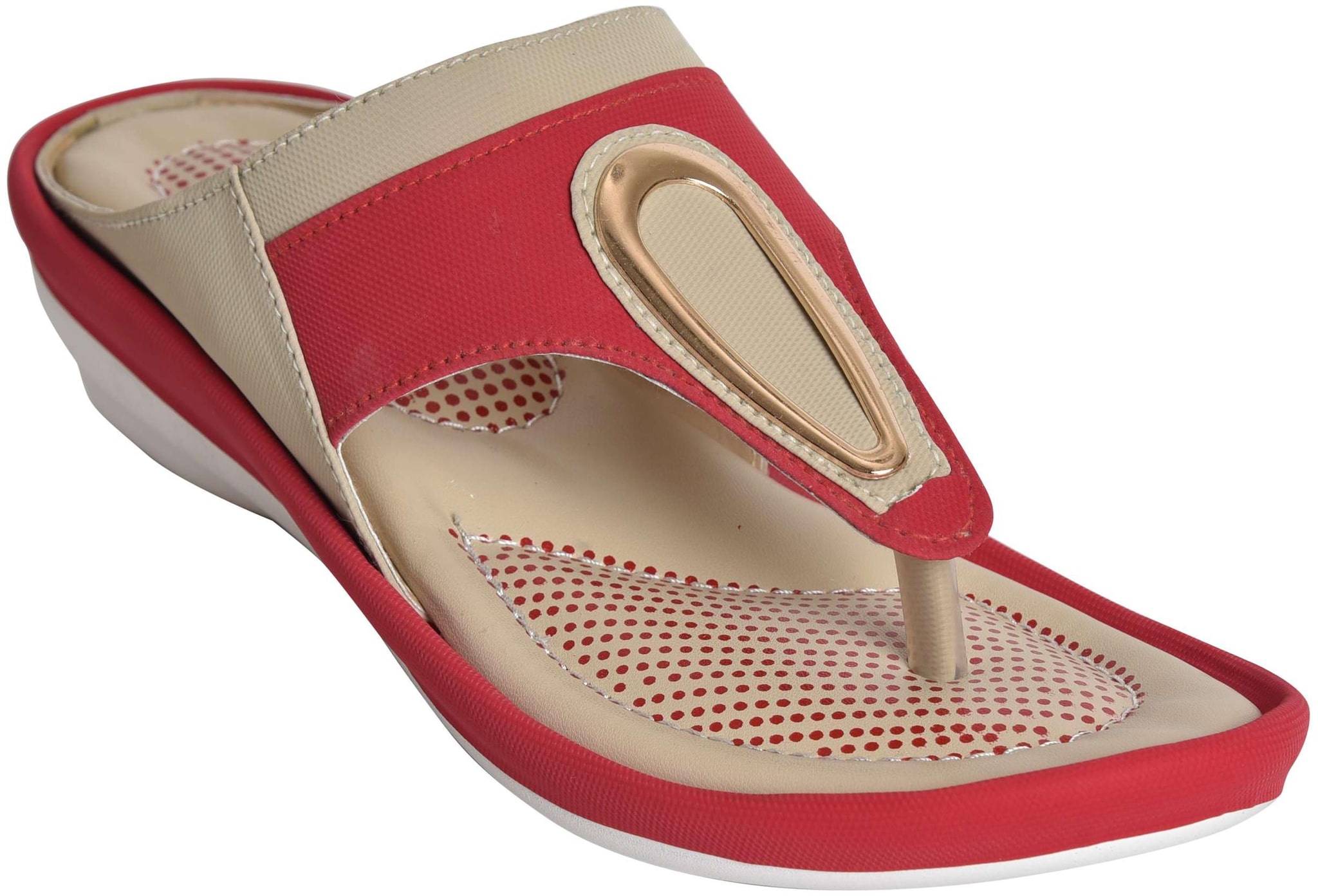 

ALERT INDIA FOOTWEAR Synthetic Made PVC Sole N A Flat Sandal For Women-Grey