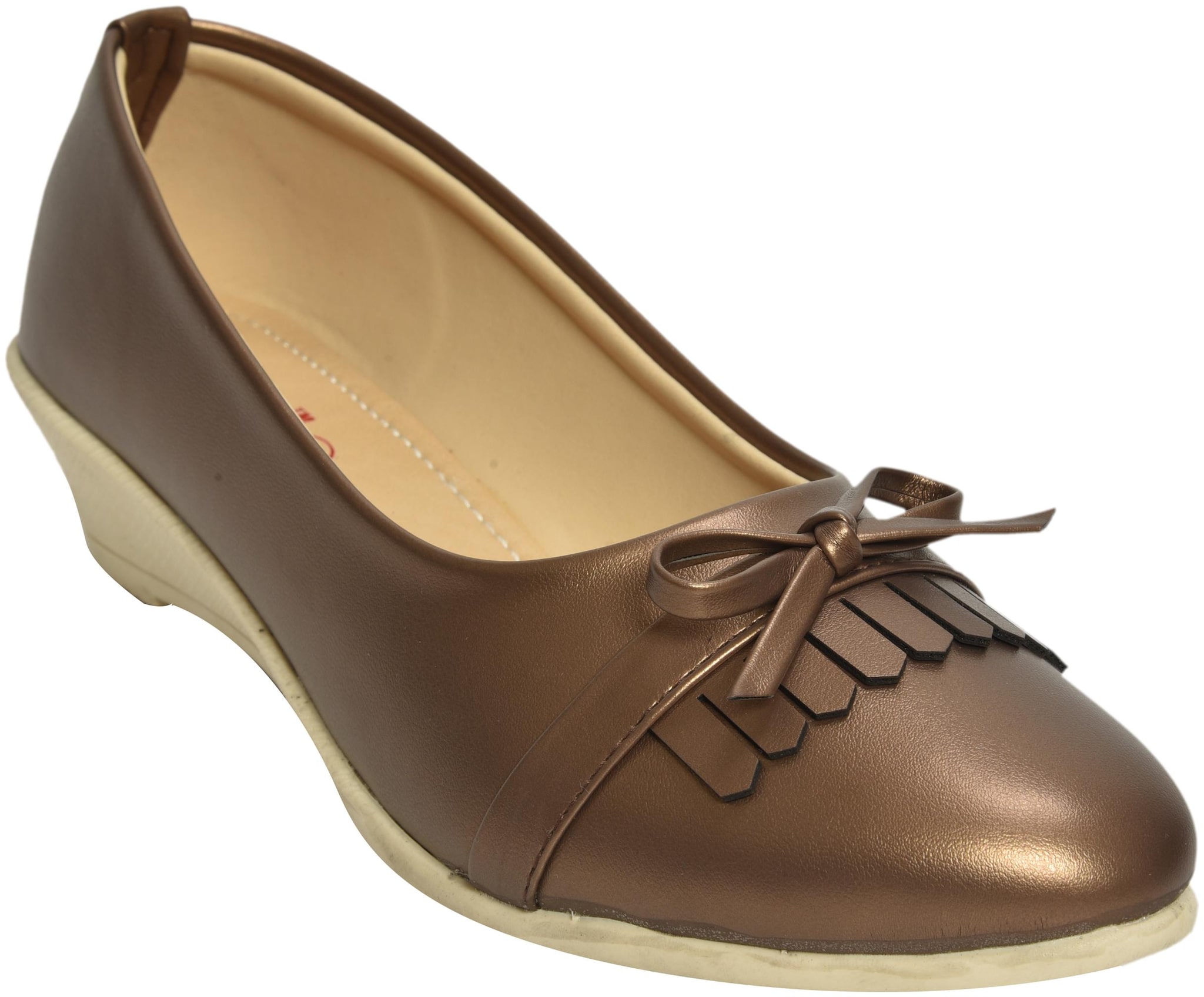 

Alert India Footwear Women Copper Heeled Bellies