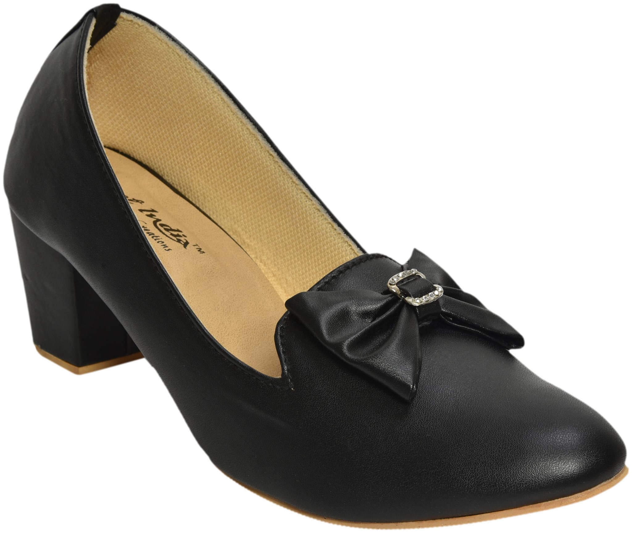 

Alert India Footwear Women Black Bellies