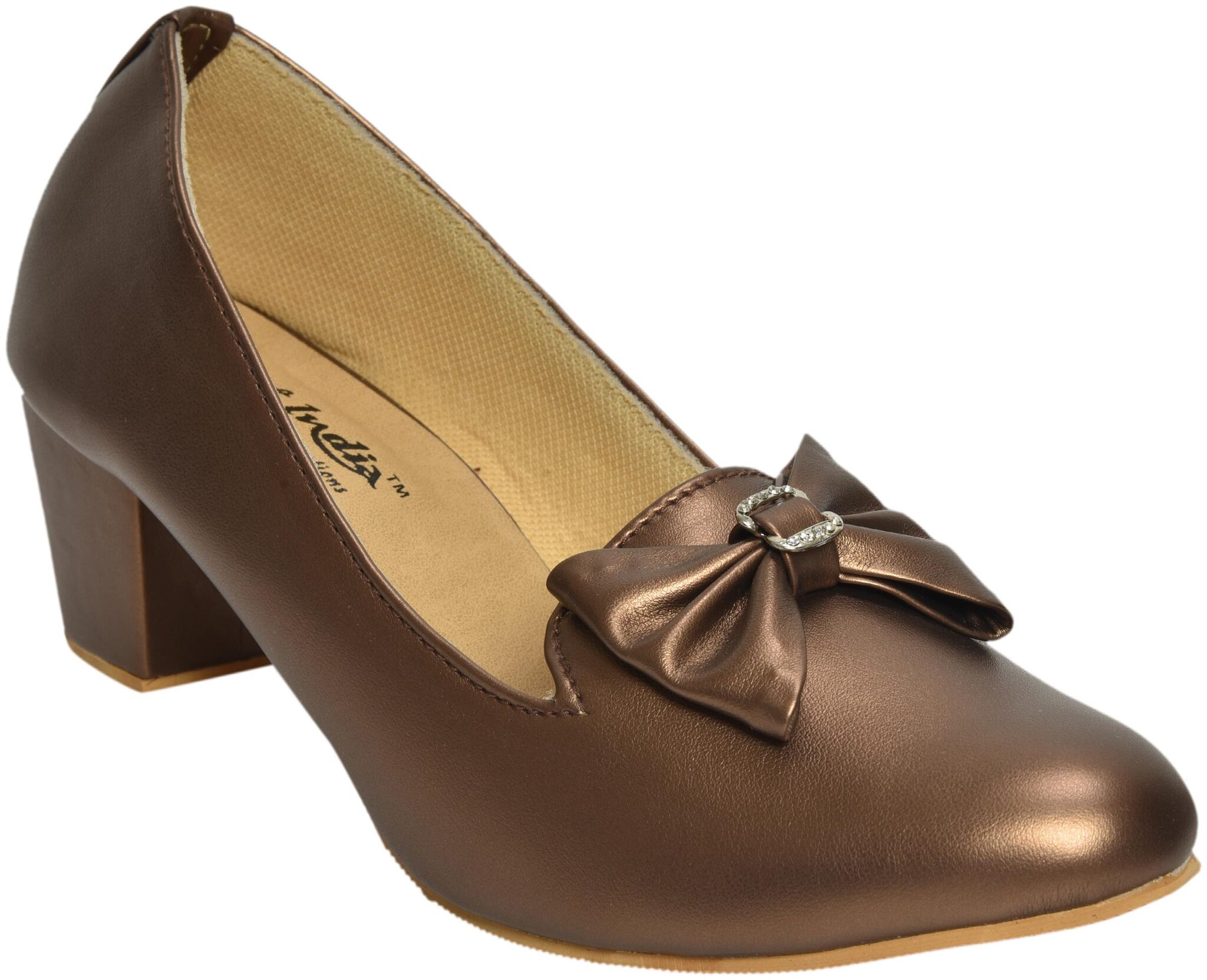 

Alert India Footwear Women Copper Bellies