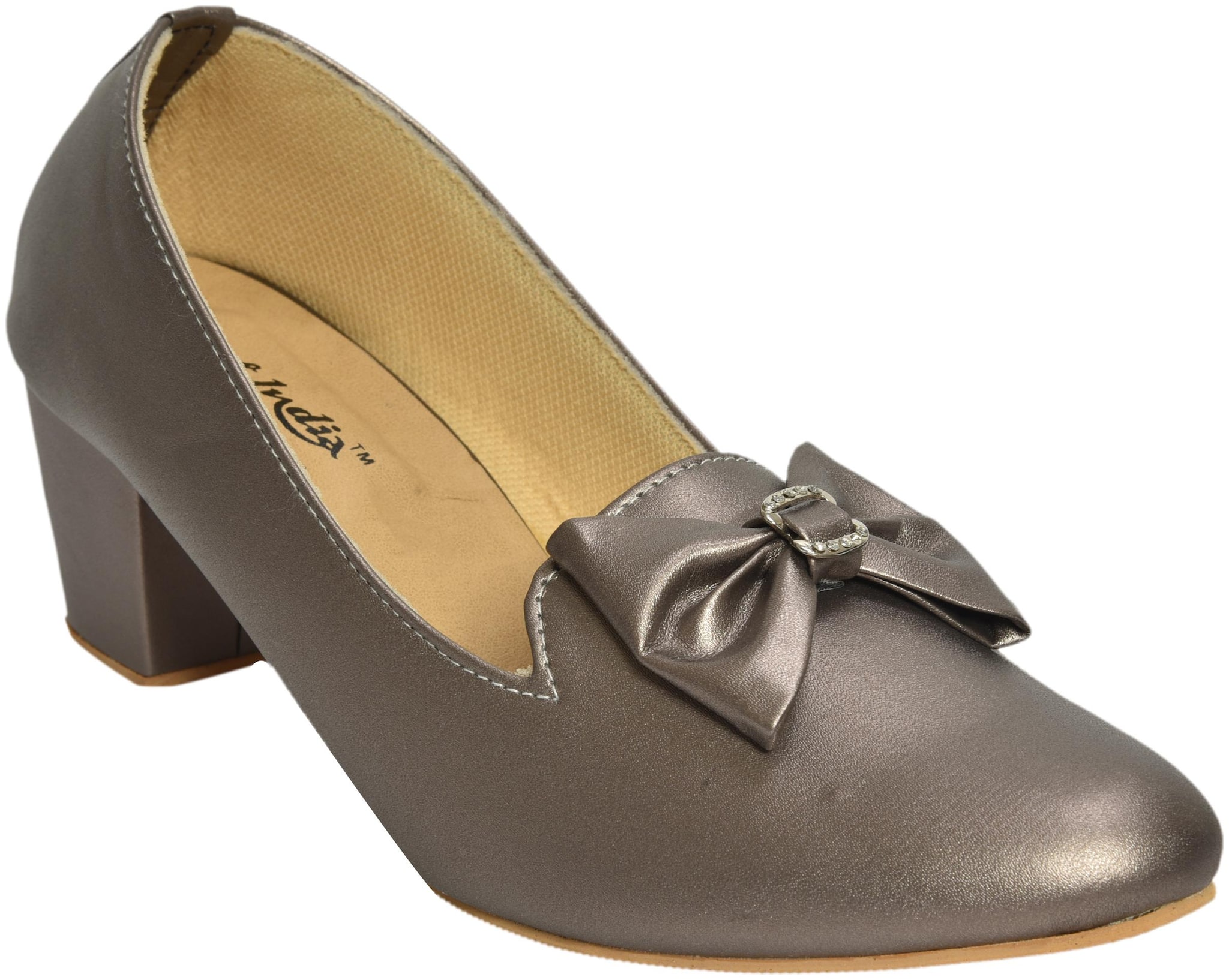 

Alert India Footwear Women Grey Heeled Bellies