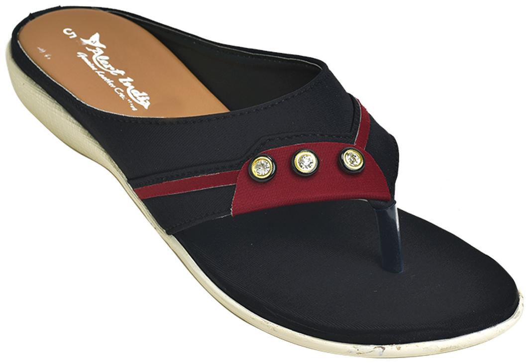 

Alert India Textile MadeFlats For Women s-Black