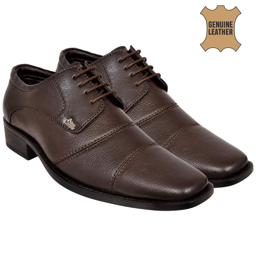 

Allen Cooper Brown Formal Shoes