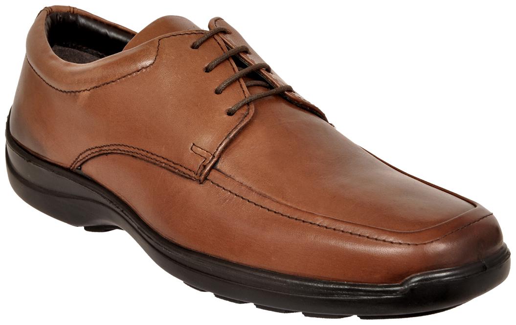 

Allen Cooper Men s Brown Genuine Leather Comfortable Stylish Leather With Lace Formal Shoe AC-33183