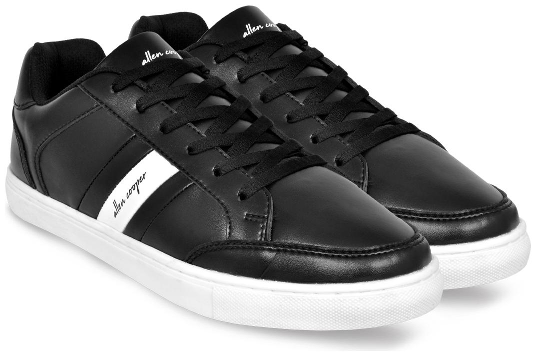 

Allen Cooper Men s Latest Black Sneakers
