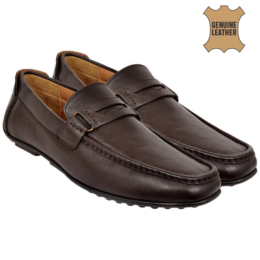 

Allen Cooper Brown Loafers