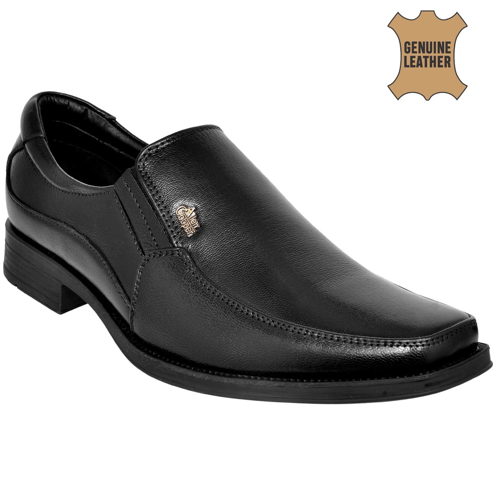 

Allen Cooper Black Formal Shoes