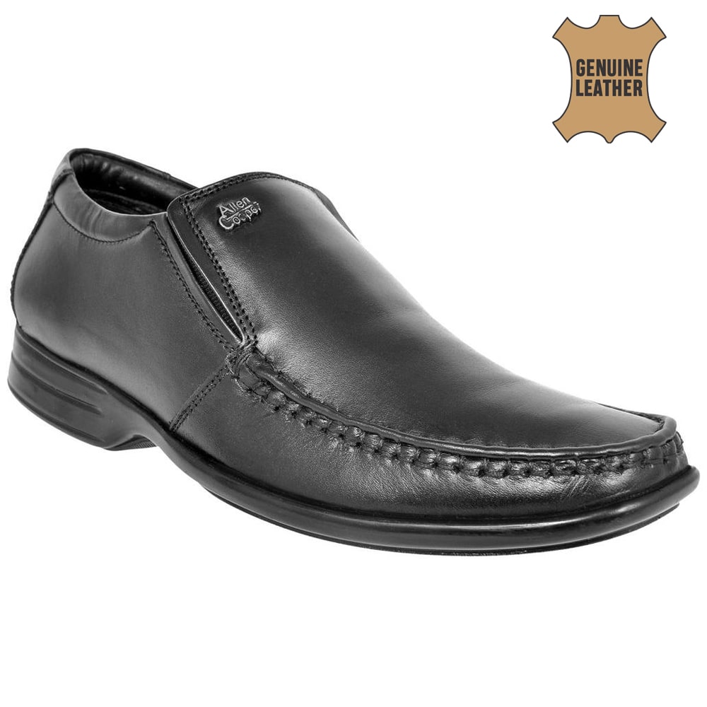 

Allen Cooper Black Formal Shoes