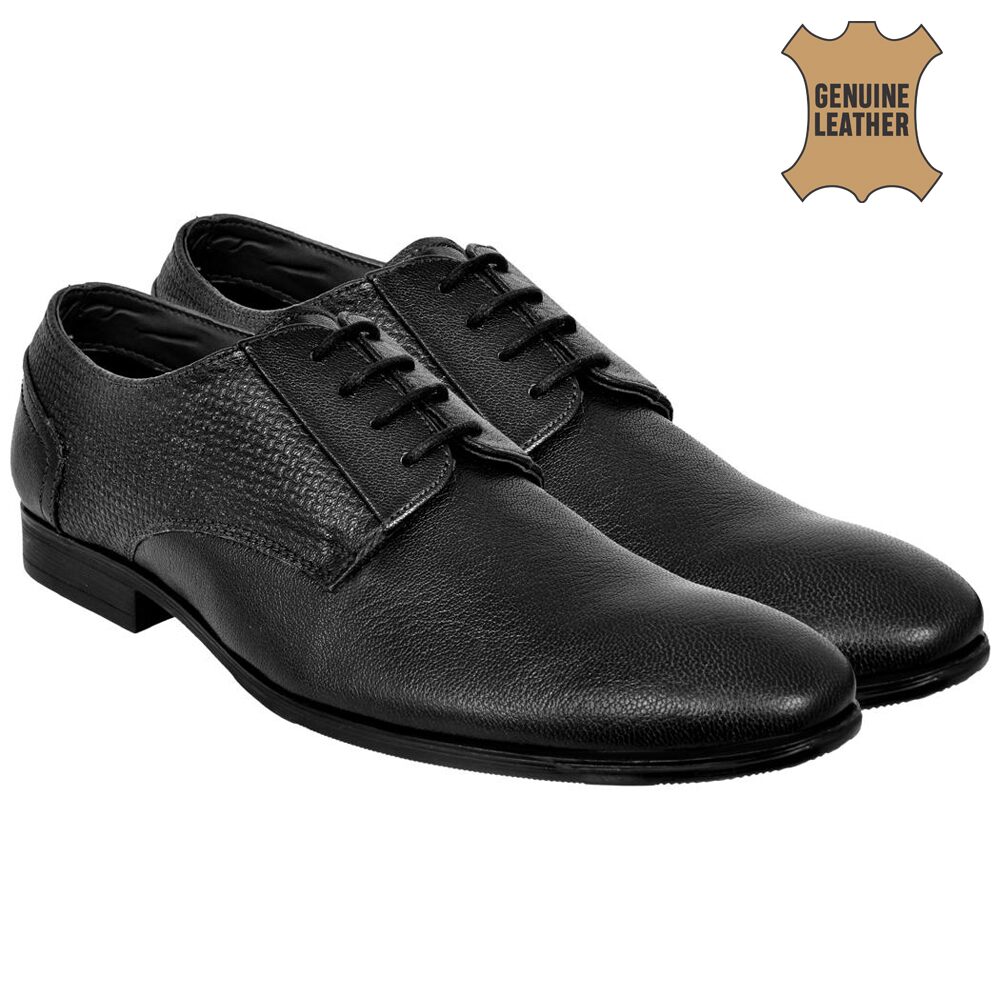 

Allen Cooper Black Formal Shoes