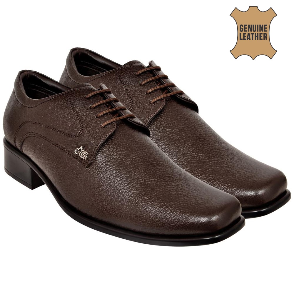 

Allen Cooper Brown Formal Shoes