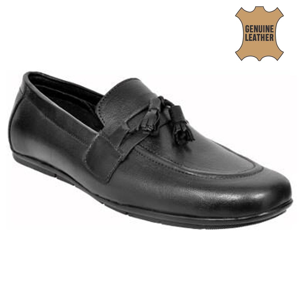 

Allen Cooper Black Loafers