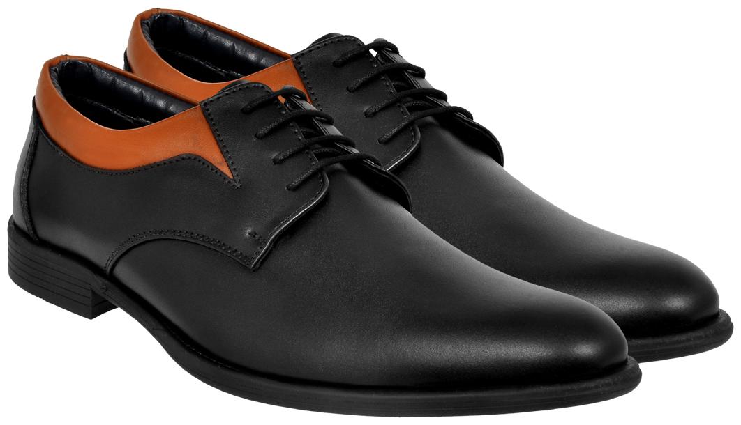 

Allen Cooper Black Formal Shoes