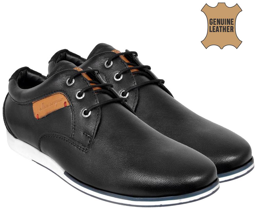 

Allen Cooper Black Casual Shoes