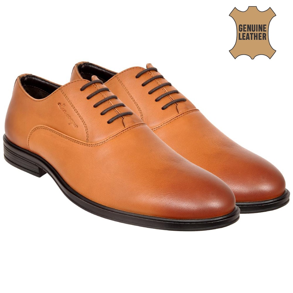 

Allen Cooper Tan Formal Shoes
