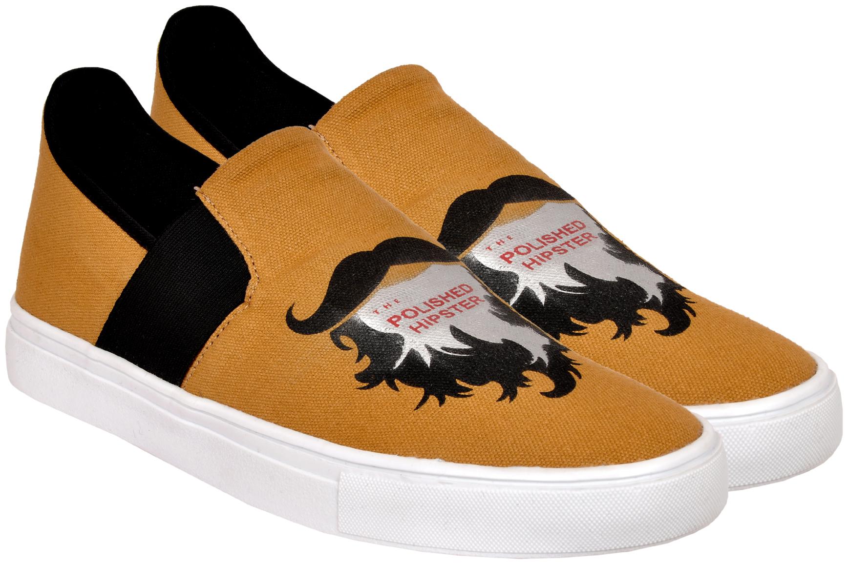 

Allen Cooper Yellow Casual Shoes