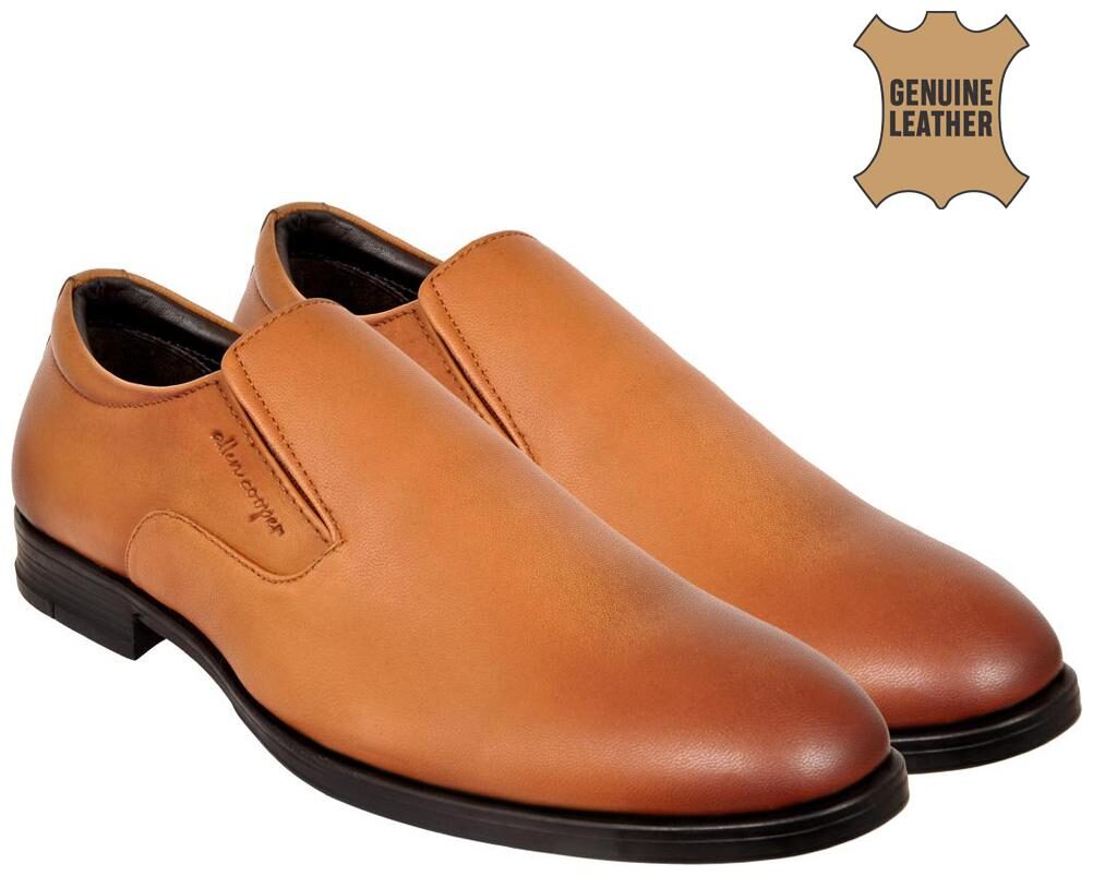

Allen Cooper Tan Formal Shoes