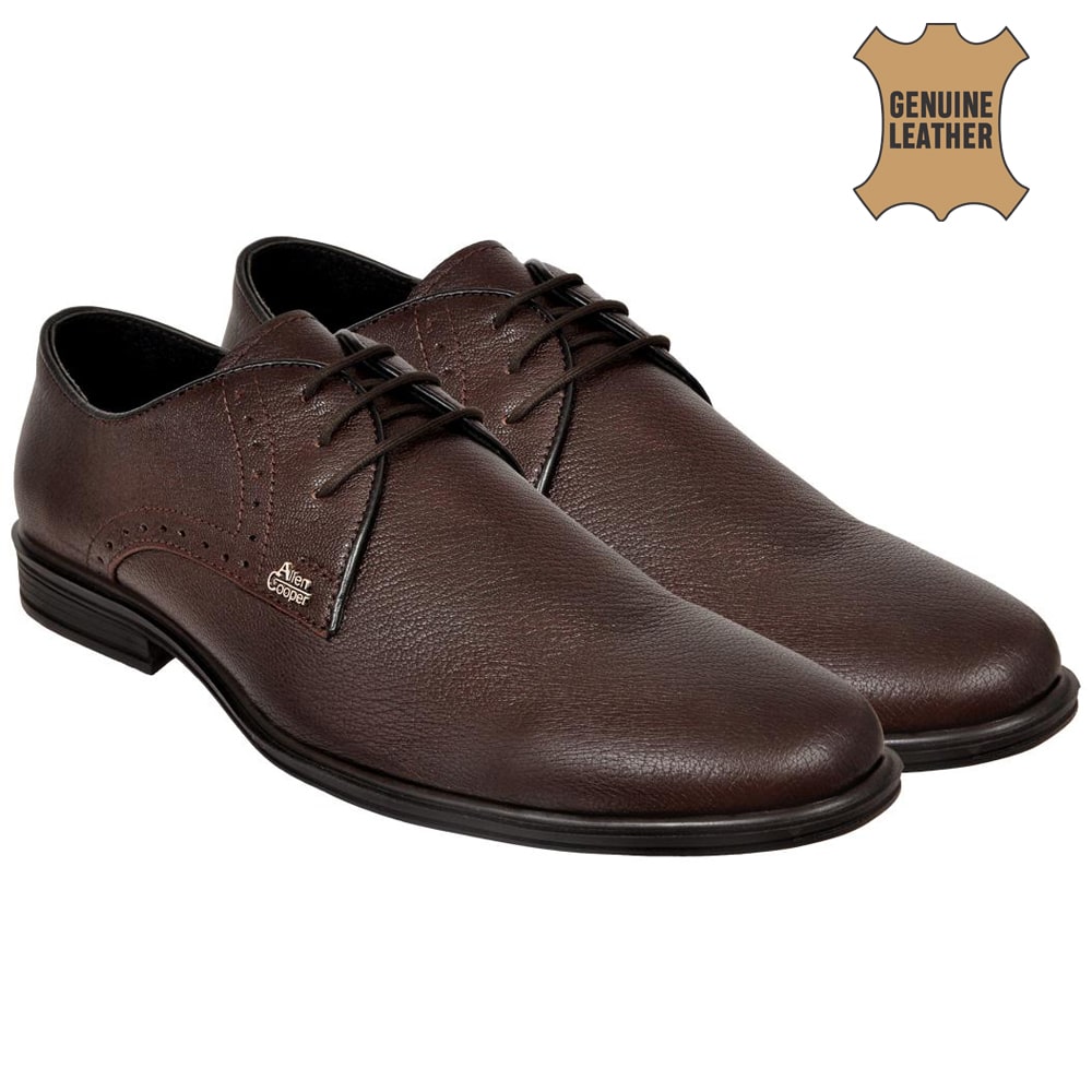 

Allen Cooper Brown Formal Shoes