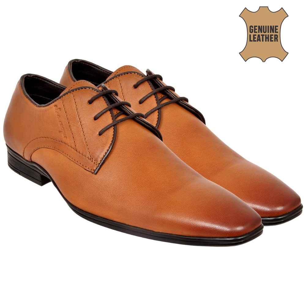 

Allen Cooper Tan Formal Shoes