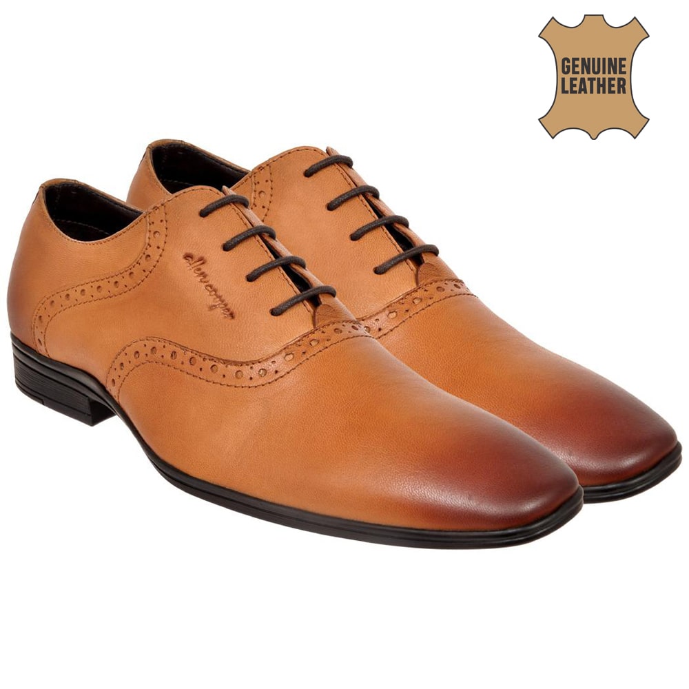 

Allen Cooper Tan Formal Shoes